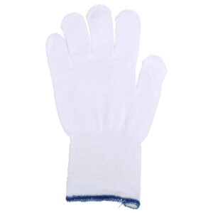 Guanti in Cotone Bianchi con Polsino Lungo 8-8,5 cm - Misure 6-8,5 - 80 paia - 3