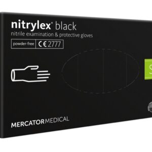 Guanti in Nitrile Nitrylex Black senza Polvere - Taglie S-XL - 2000 pz - 4