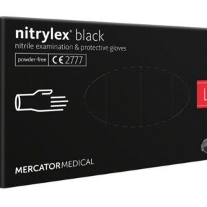 Guanti in Nitrile Nitrylex Black senza Polvere - Taglie S-XL - 2000 pz - 2