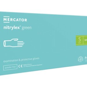 Guanti in Nitrile Nitrylex Light Green senza Polvere - Taglie S-XL - 2000 pz - 1