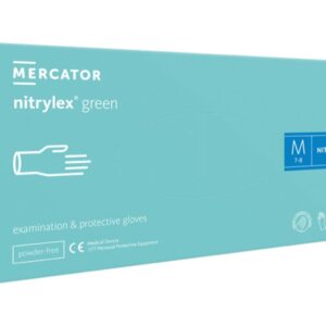 Guanti in Nitrile Nitrylex Light Green senza Polvere - Taglie S-XL - 2000 pz - 3