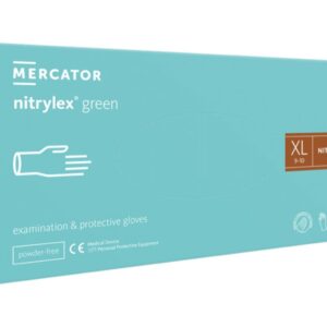 Guanti in Nitrile Nitrylex Light Green senza Polvere - Taglie S-XL - 2000 pz - 5