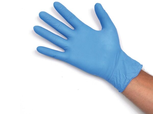 Guanti Monouso in Nitrile Blu Senza Polvere - Taglie S-L - 2500 pezzi