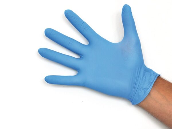 Guanti Monouso in Nitrile Leggeri Senza Polvere Zero Blu - Taglie S-XL - 3000 pz