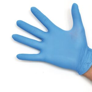 Guanti Monouso in Nitrile Leggeri Senza Polvere Zero Blu - Taglie S-XL - 3000 pz - 2