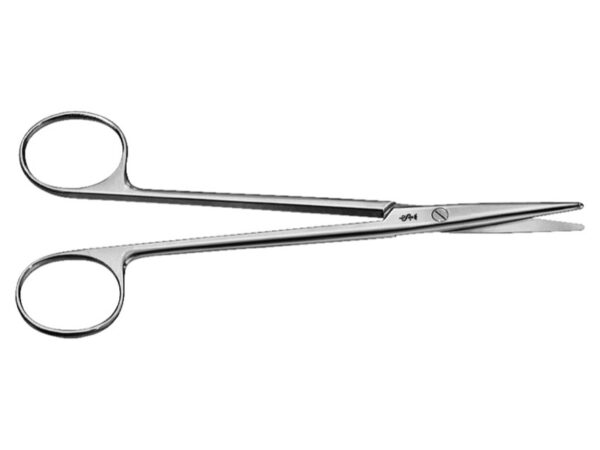 Aesculap Forbici Metzenbaum Rette Punte Smusse - Lunghezze 14,5-18 cm - 2 pezzi