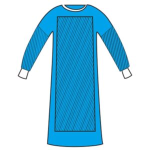Camice Chirurgico Rinforzato 50 g/m Sterile - Taglie M-XXL - 100 pezzi - 1