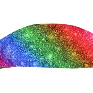 Cappellino Sanitario Fantasia Luccicante con Laccetti - Taglie M-L - 15 pz - 1