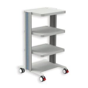 Carrello Easy per Ambulatorio con Ripiani 40x36 cm - 2, 3 o 4 Ripiani più Base - 3