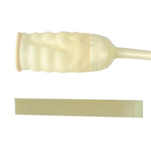 Catetere Esterno Uomo in Lattice con Fascia Adesiva - diam. 30-35 mm - 90 pezzi - 1