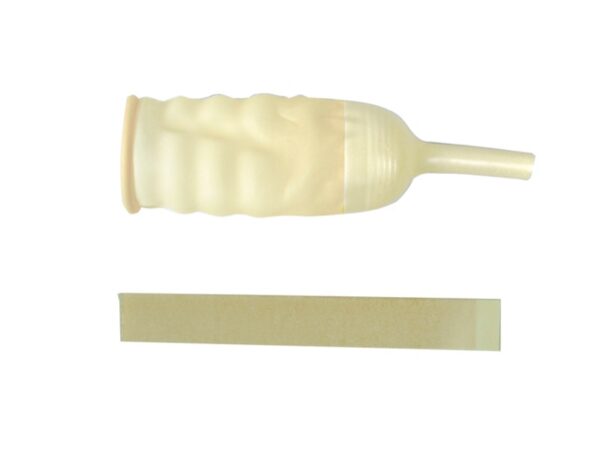 Catetere Esterno Uomo in Lattice con Fascia Adesiva - diam. 30-35 mm - 90 pezzi