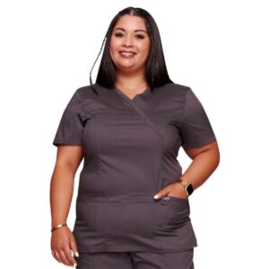 Cherokee Revolution Casacca Donna Finto Incrocio Peltro - XXS-XL - 6 pezzi - 3