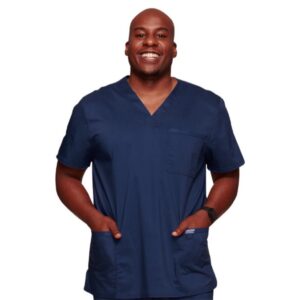 Cherokee Revolution Casacca Uomo Scollo a V Blu Marino - XS-XXL - 6 pezzi - 2