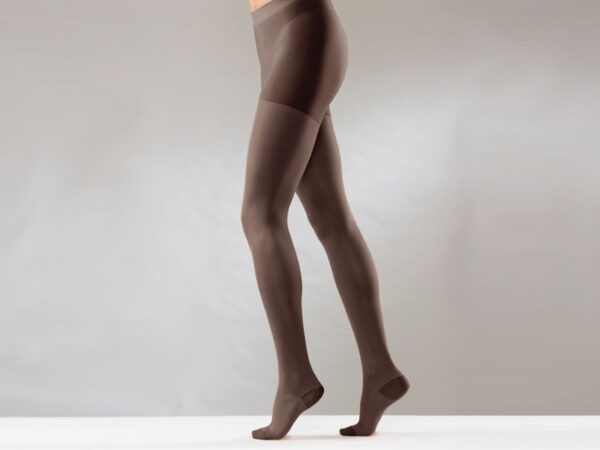 Collant a Compressione Graduata Forte con Slip Rinforzato Neri - S-XXL - 8 paia