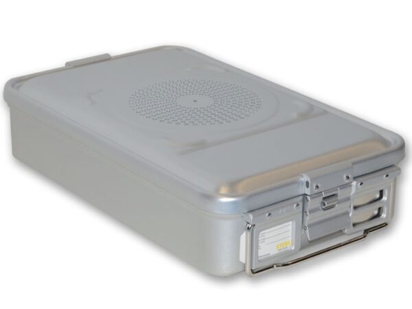 Container Sterilizzazione Filtro 465x280 mm Grigio - H 100-150 mm