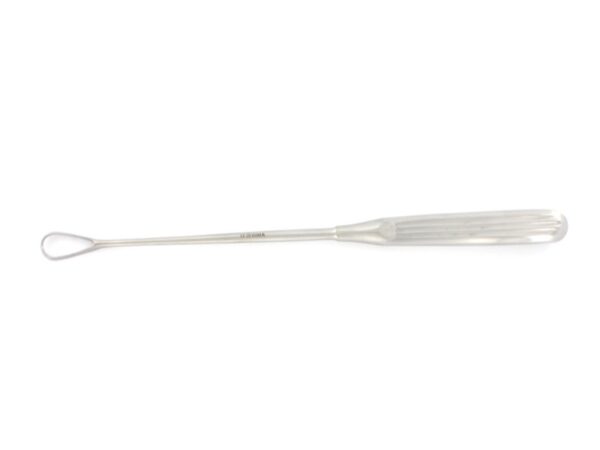 Curette Uterina Sims Affilata 26 cm - Misure 8-14 mm - 10 pezzi