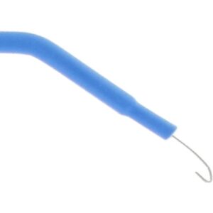 Elettrodo ad Uncino Angolato 45° Autoclavabile - Lunghezze 5-10 cm - 18 pezzi - 1