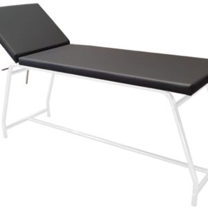 Lettino da Visita Portata 120 kg Verniciato Bianco - 2 Colori Materasso - 1