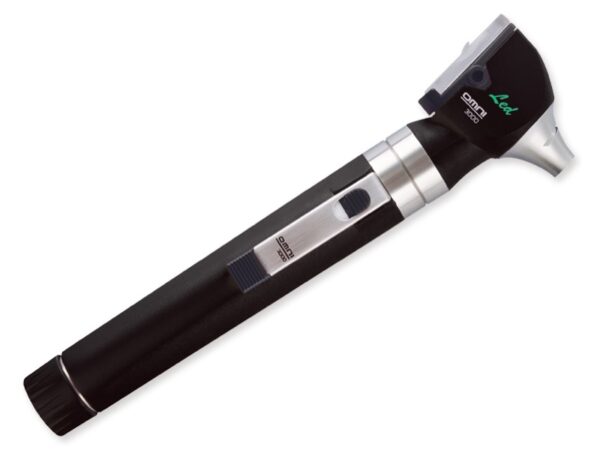 Otoscopio Sigma C LED con Finiture Inox in Borsetta Morbida - 3 Colori - 4 pz