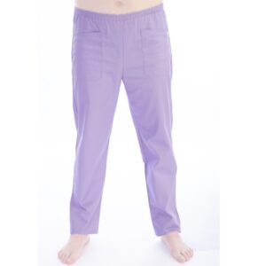 Pantaloni Sanitari Unisex Cotone/Poliestere 60/40 Viola - Taglie XS-XXL - 8 pz - 1