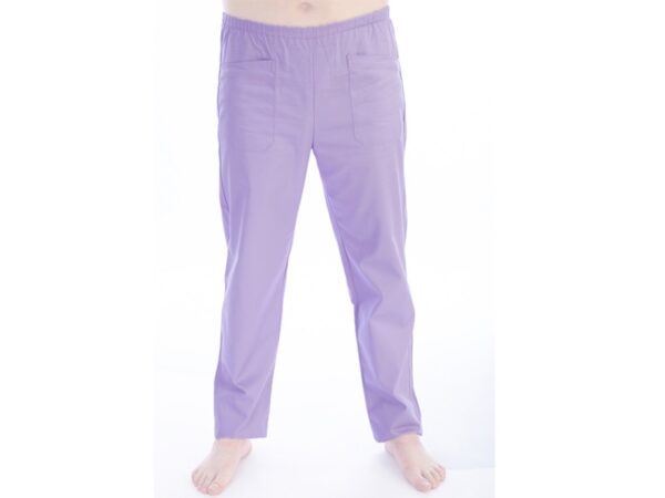 Pantaloni Sanitari Unisex Cotone/Poliestere 60/40 Viola - Taglie XS-XXL - 8 pz