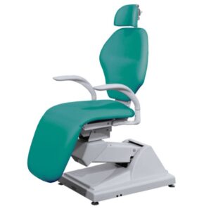Poltrona ORL Otopex con Poggiatesta Elettrica a Pedaliera - in 2 Colori - 3