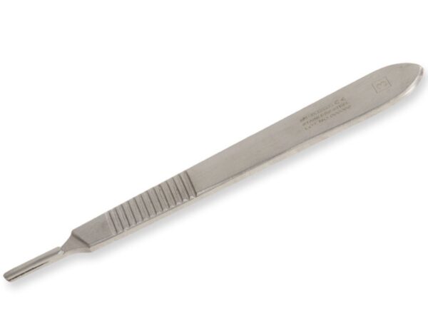 Portalame per Bisturi in Acciaio Inox n. 3 e 4 - 80 pezzi