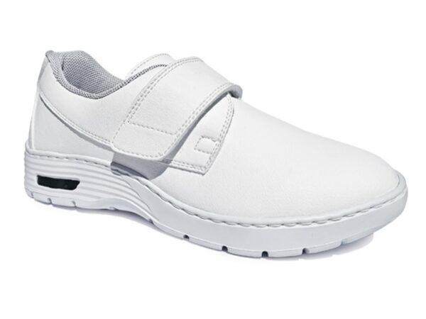 Scarpa Sanitaria HF200 con Chiusura in Velcro Bianca - Taglie 34-47 - 3 paia