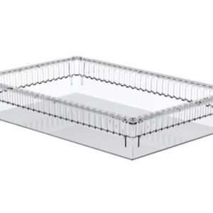 Cassetto ISO Modulare in Plastica Trasparente Aperto 600x400 mm - 3 pezzi - 2