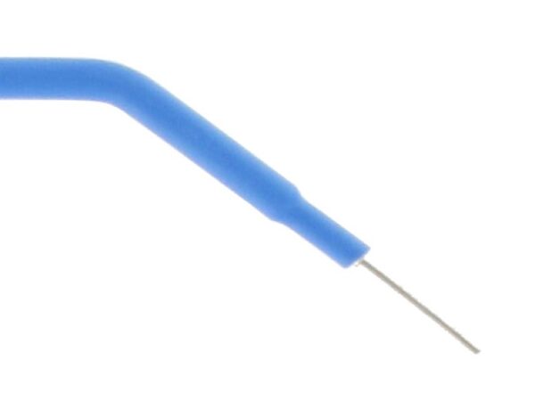 Elettrodo a Filo Angolato 45° Autoclavabile diam. 1 mm, 5-10 cm - 18 pz