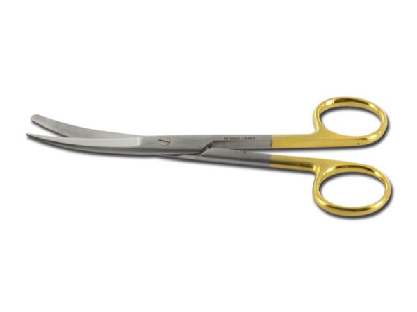 Forbici Chirurgiche Curve CT Linea Gold, Inox AISI 420 - 14,5 cm - 5 pz