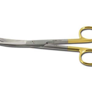 Forbici Chirurgiche Curve CT Linea Gold, Inox AISI 420 - 14,5 cm - 5 pz - 2
