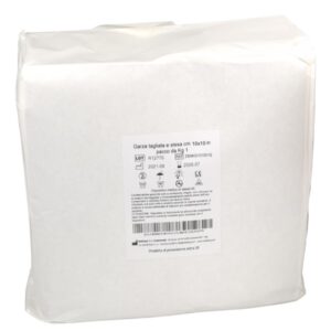 Garza Compressa in Cotone Non Sterile - Misure 10x10-30x30 cm - 12 x conf. 1 kg - 1