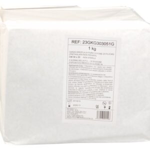 Garza Compressa in Cotone Non Sterile - Misure 10x10-30x30 cm - 12 x conf. 1 kg - 4