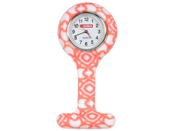 Orologio per Infermieri Rotondo in Silicone - 6 Fantasie - 25 pezzi