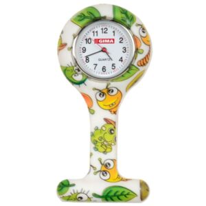 Orologio per Infermieri Rotondo in Silicone - 6 Fantasie - 25 pezzi - 4