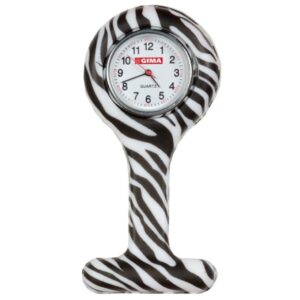 Orologio per Infermieri Rotondo in Silicone - 6 Fantasie - 25 pezzi - 7