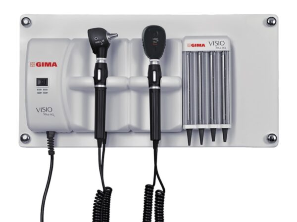 Stazione Diagnostica da Parete Visio 5XE HQ, 2 Manici e 100 Speculum