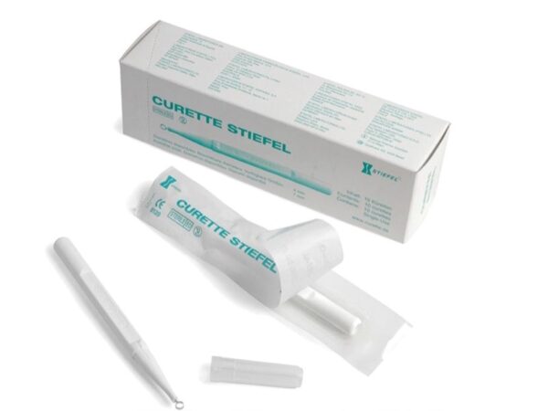 Stiefel Curette Dermatologiche Monouso Sterili - 30 pezzi