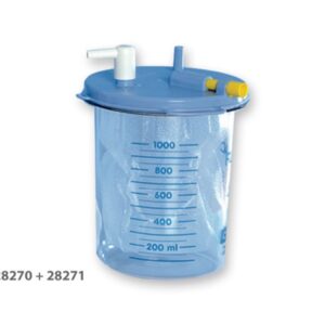 Vaso Flovac per Sacche Monouso senza Coperchio - Capacità 1-2 Litri - 20 pezzi - 2
