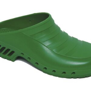 Zoccoli Sanitari Verdi senza Fori, Made in Italy - Taglie 34-48 - 8 paia - 8