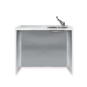 Piano di Lavoro Standard Bianco da 106 cm per Ambulatorio - 1