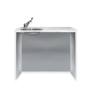 Piano di Lavoro Standard Bianco da 106 cm per Ambulatorio - 3