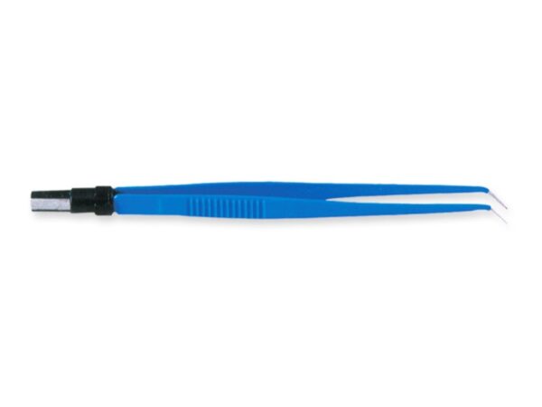 Pinza Bipolare Curva Isolata - Punte 1 mm - Lungh. 18-20 cm - 2 pz