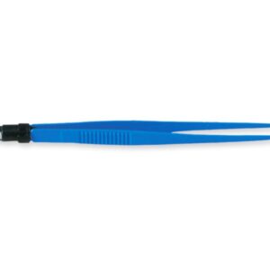 Pinza Bipolare Curva Isolata - Punte 1 mm - Lungh. 18-20 cm - 2 pz - 2