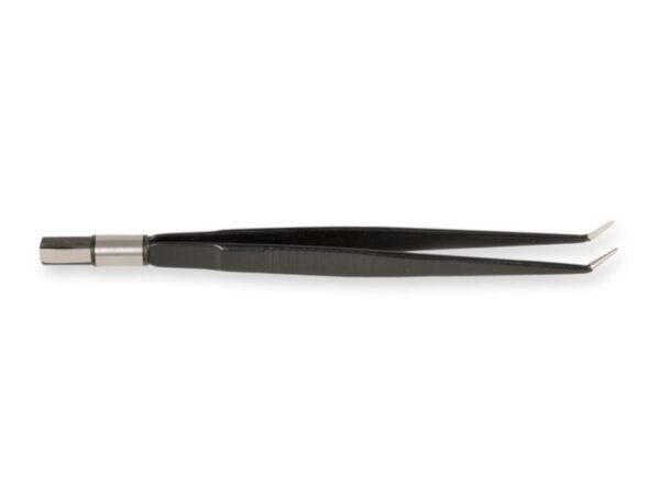 Pinza Bipolare Non Stick Retta - Punte Angolate 1 mm - Lungh. 18-20 cm - 2 pz